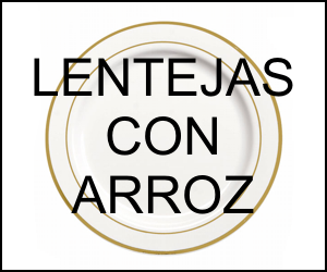 Lentejas con arroz