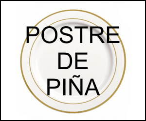 Postre de pia